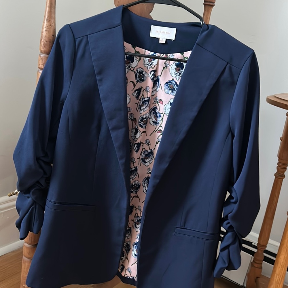 Blazer by Skies are Blue. Rich navy color. Condition is like new